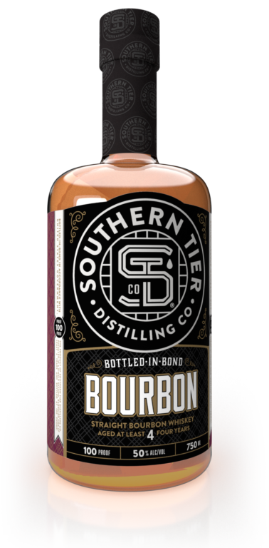 bottled in bond bourbon bottle