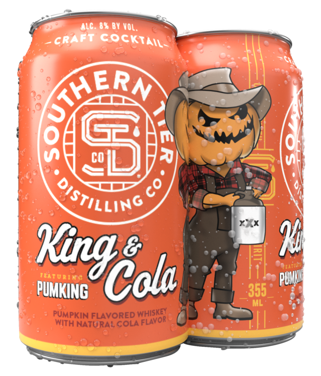 Pumking and cola cocktail