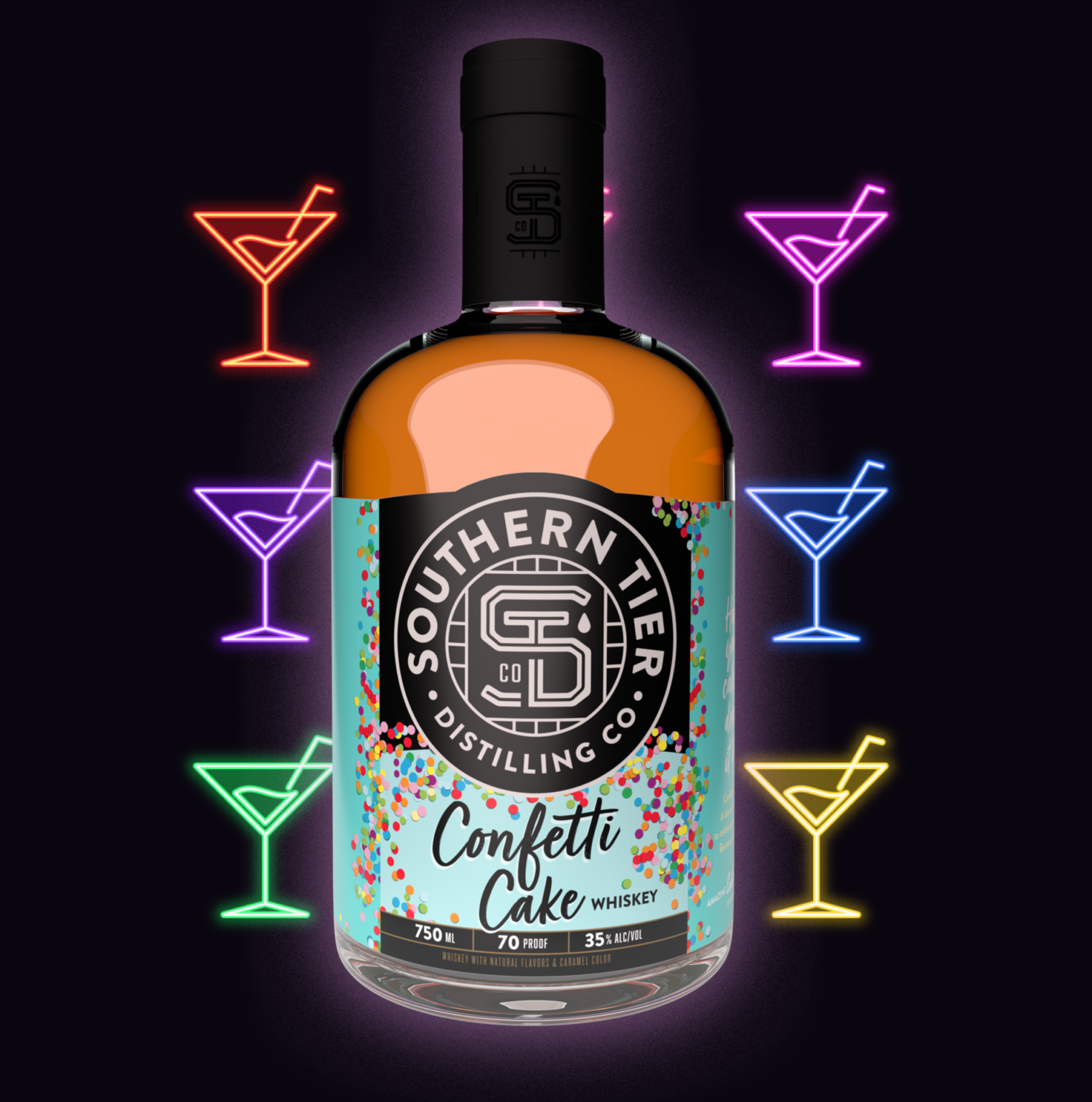 Confetti Cake Cocktails Southern Tier Distilling 